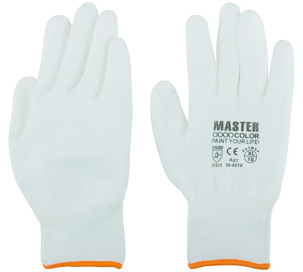 Перчатки белые MASTER COLOR