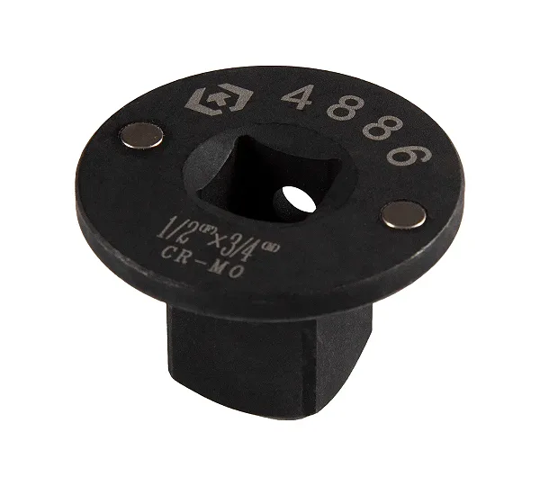 Переходник 1/2">3/4", тонкий, магнитный KING TONY 4886