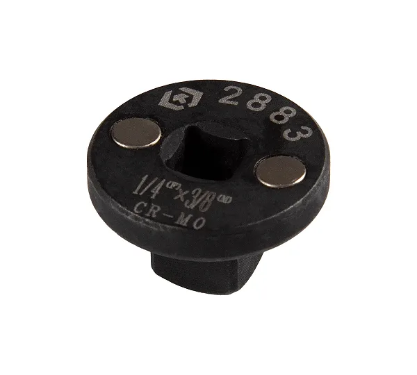 Переходник 1/4">3/8", тонкий, магнитный KING TONY 2883