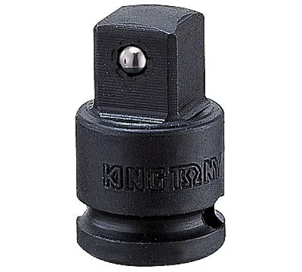 Переходник 3/8">1/2", с шариковым фиксатором KING TONY 3864P