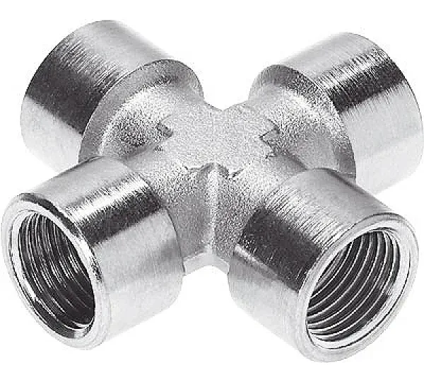Переходник резьбовой крестообразный F1/4">F1/4">F1/4">F1/4" VEPA A139/2