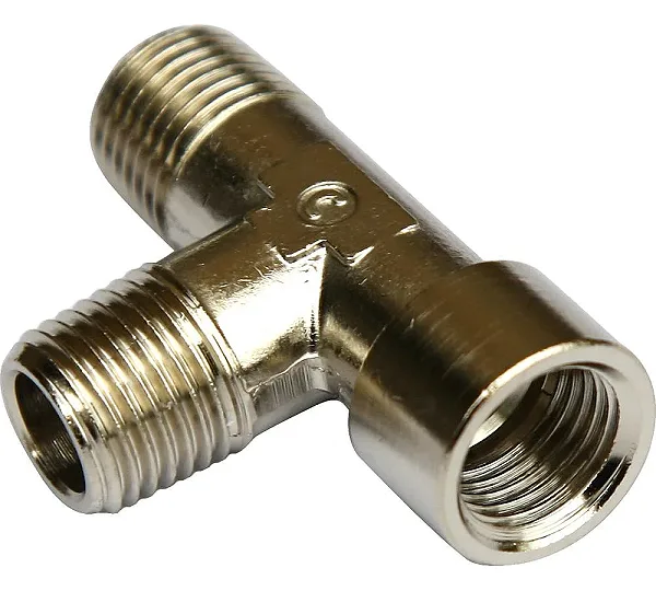 Переходник резьбовой Т-образный M1/4">M1/4">F1/4" VEPA A136/2