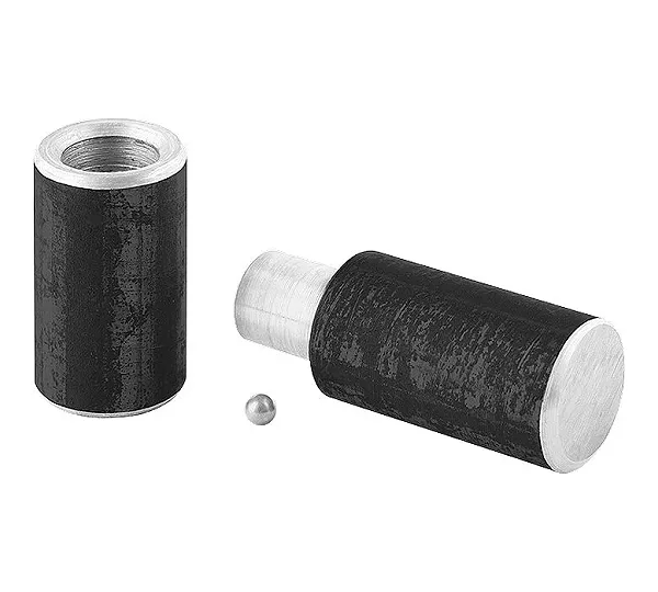 Петля гаражная с шаром, D 28 x 120 мм, 4 шт, Сибртех