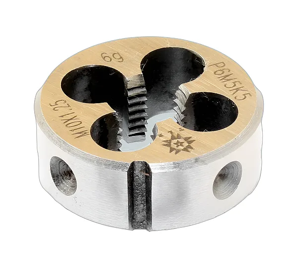 Плашка М 10,0х1,25 dнар.30мм Р6М5К5 6g TLX
