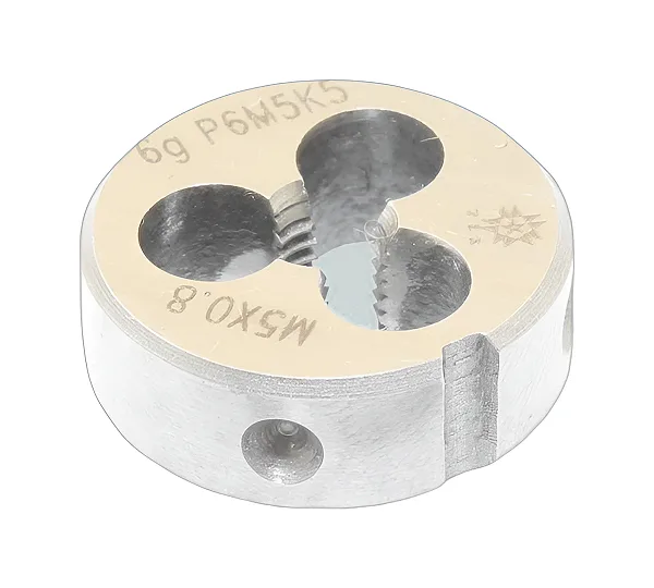 Плашка М 5,0 (0,8) dнар.20мм Р6М5К5 6g TLX