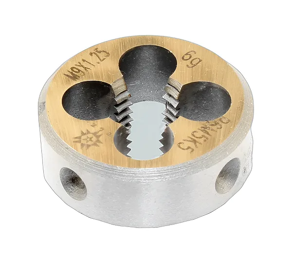 Плашка М 9,0 (1,25) dнар.25мм Р6М5К5 6g TLX