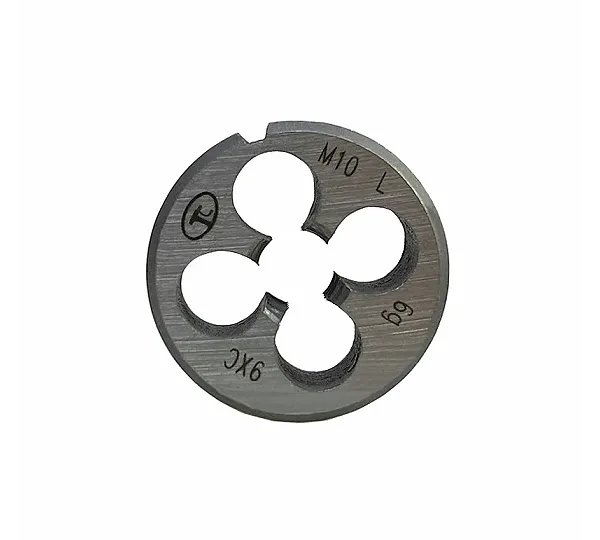 Плашка метрическая М 8.0х1.25, (LH) левая 9ХС ТехноСталь