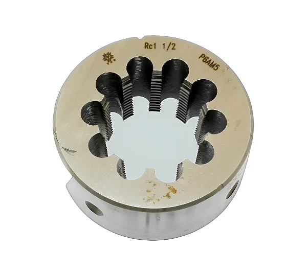 Плашка Трубная коническая R 1 1/2", 11 ниток/дюйм, dнар.90мм Р6АМ5 TLX