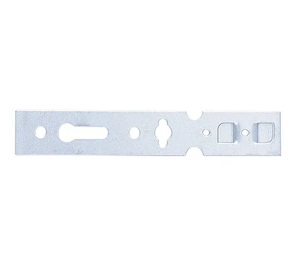 Пластина анкерная АО для оконного Профиля KBE, VEKA, 150 мм (58 c) цинк Сибртех