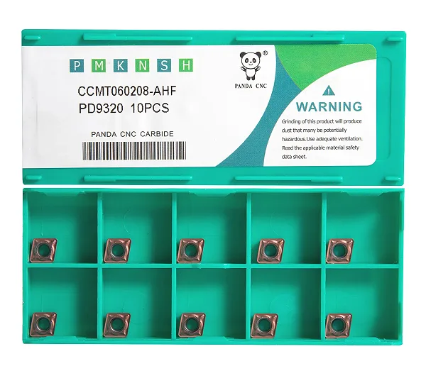 Пластина твердосплавная CCMT060208-AHF, PD9320 PANDA CNC