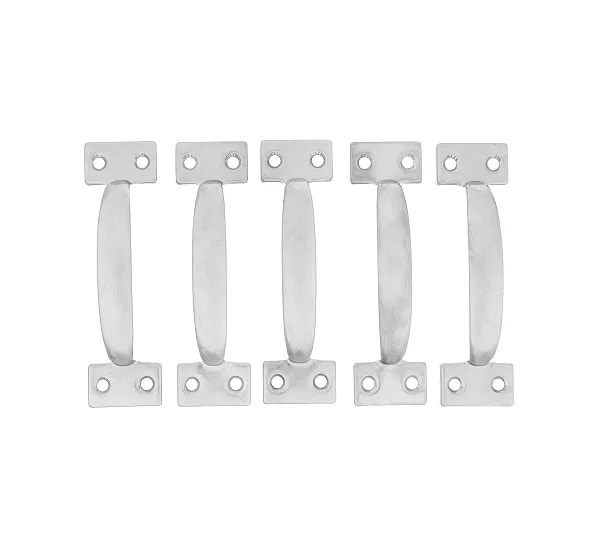 Ручка-скоба РС-90 цельнотянутая, цинк, 5 шт, (Металлист)