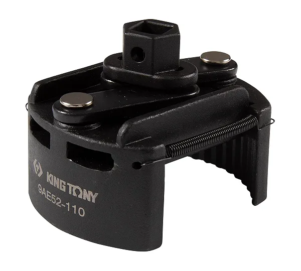 Съемник масляных фильтров 1/2", 80-110 мм, 2-х захватный KING TONY 9AE52-110