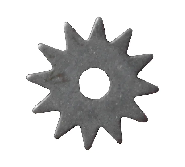 Шарошка d 50х2,0х14 (звездочка) сталь 65Г закаленная, твердость 60-65HRC, острозубая Z=18
