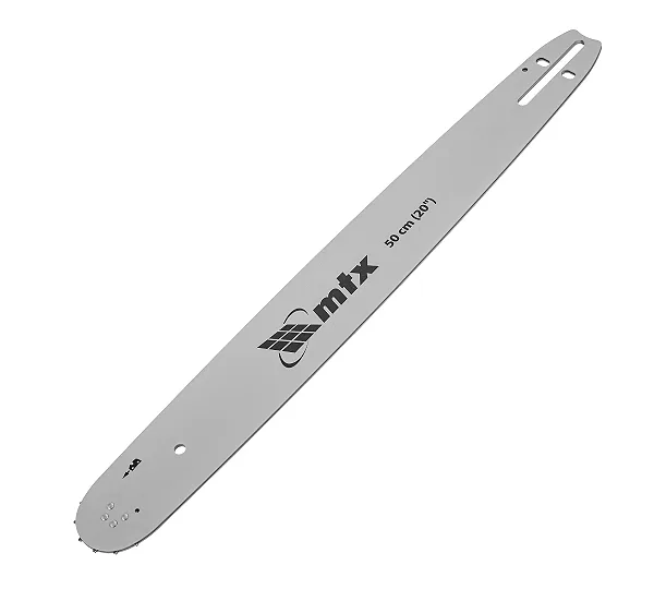 Шина для бензопилы, длина 50 см (20"), шаг 0,325", паз 1,5 мм, 76 звеньев// MTX