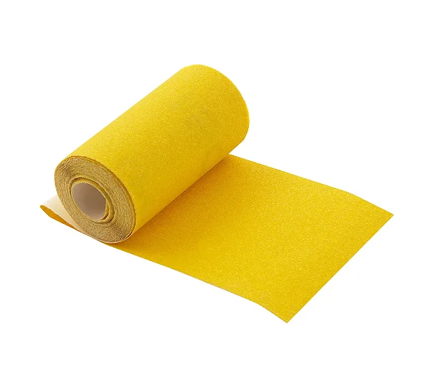 Шкурка на бумажной основе, LP41C, зернистость 8Н(P 150) мини-рулон 100 мм х 5 м, "БАЗ"