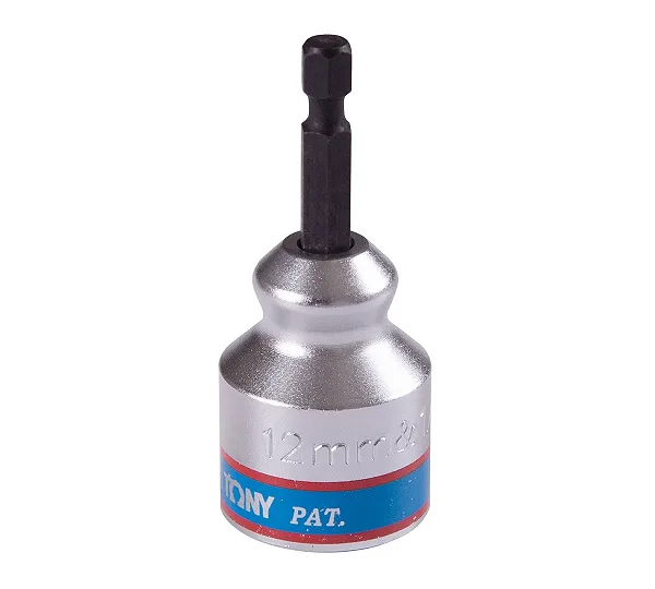 Шпильковерт роликовый для шуруповерта 1/4", 12 мм KING TONY 75A112M