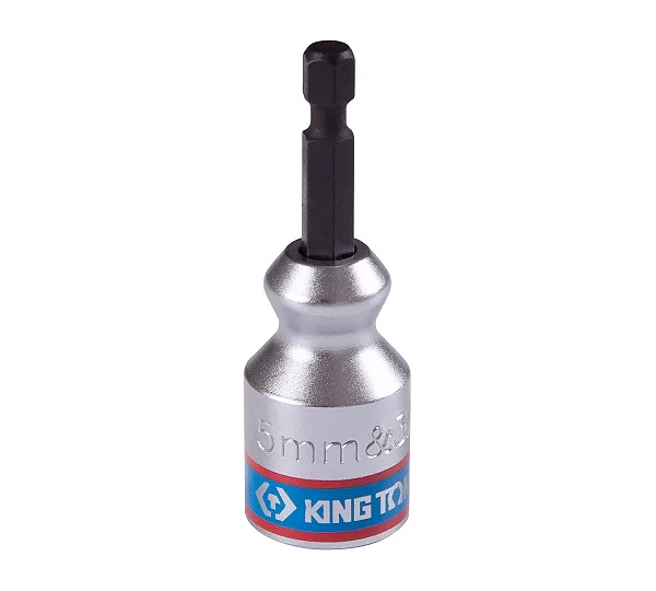 Шпильковерт роликовый для шуруповерта 1/4", 5 мм KING TONY 75A105M