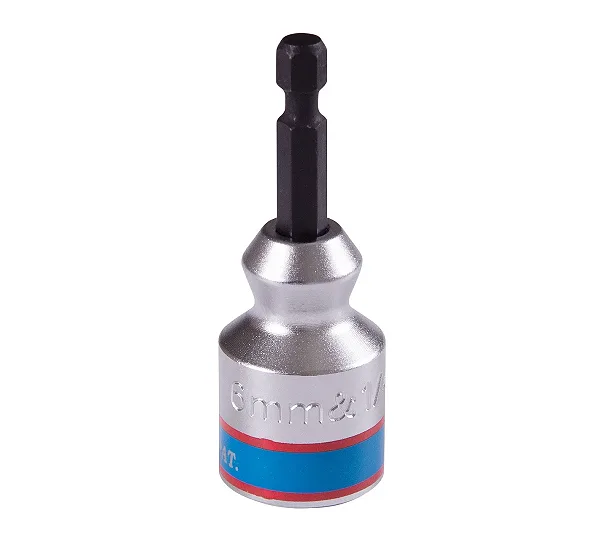 Шпильковерт роликовый для шуруповерта 1/4", 6 мм KING TONY 75A106M