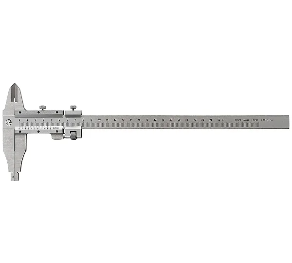 Штангенциркуль нержавеющий ШЦ-2 0-200 (0,05) КРИН ГОСТ 166-89 губ. 60 мм с поверкой