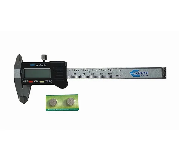 Штангенциркуль ШЦЦ-I- 100-0,01 ГОСТ 166-89 (пр-во Guilin Measuring) GRIFF
