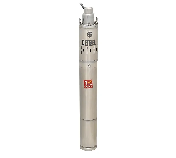 Скважинный насос DWS-3-75, винтовой, диаметр 3", 500 Вт, 1600 л/ч, напор 75 м Denzel