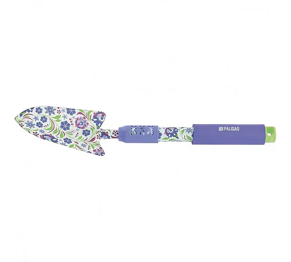 Совок посадочный узкий, 80 х 450 мм, стальной, удлиненная рукоятка, Flower Mint, Palisad
