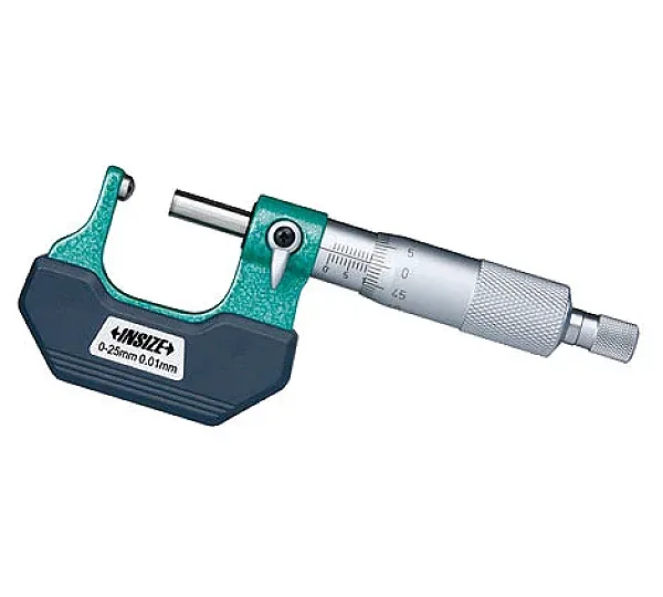Микрометр МТ-100 диапазон 75-100 мм цена деления 0.01 мм Тип A INSIZE 3260-100A