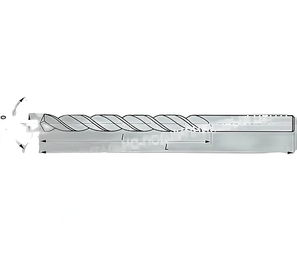 Сверло по металлу ц/х 7,2х34х74 Р6АМ5 короткое CNIC
