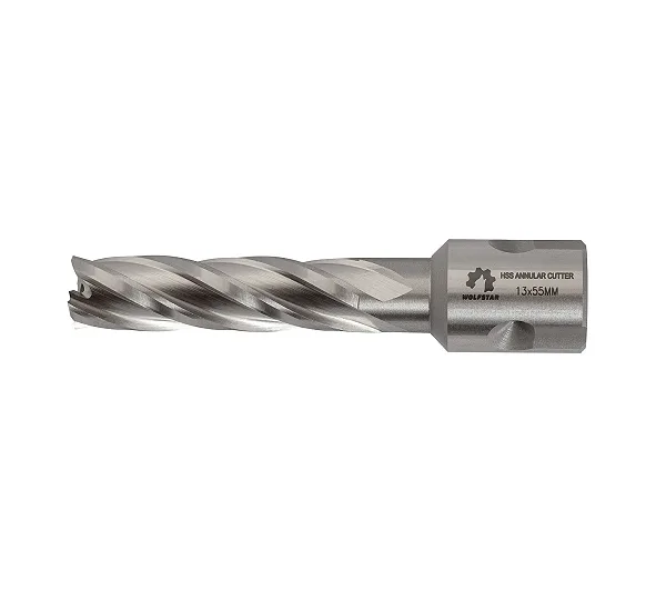 Сверло корончатое по металлу 13х55мм Р6М5/М2 хв.Weldon 19mm WOLFSTAR