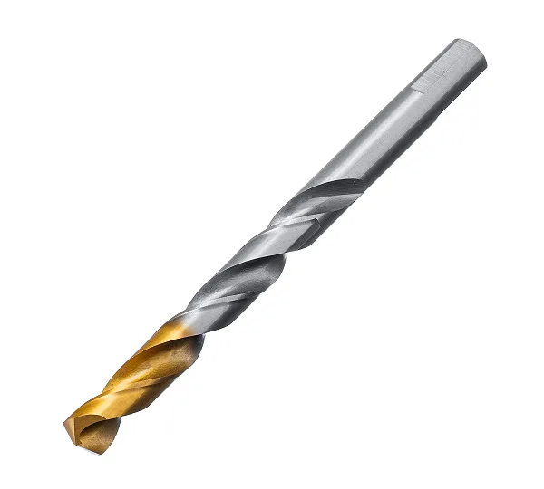 Сверло спиральное по металлу 11 x 142 мм, Р6М5, Golden Tip  Denzel