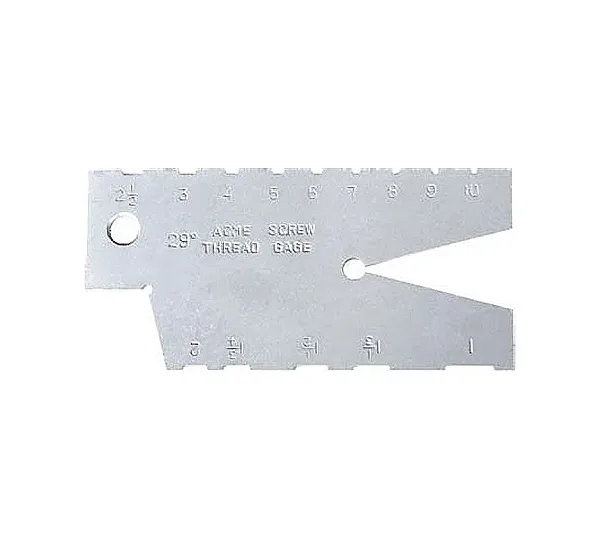 Шаблон резьбовой 1-10TPI ACME 29° погрешность ±10" INSIZE 4812-E