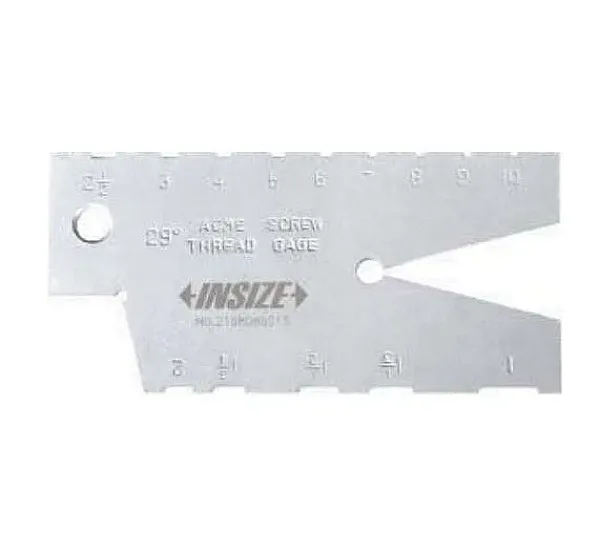 Шаблон резьбовой Tr 30° 2-12 мм погрешность ±10" INSIZE 4812-12
