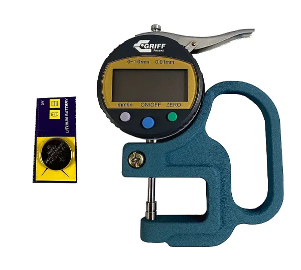Толщиномер цифровой ТРЦ 10-30 0.01 (пр-во Guilin Measuring) GRIFF