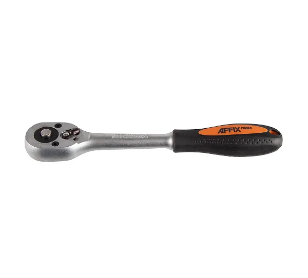 Трещотка 3/8", 45 зубцов, флажковая с кнопкой AFFIX AF01031408