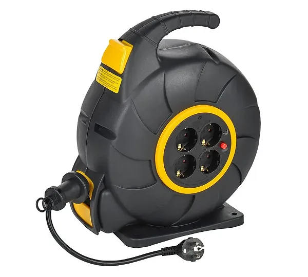 Удлинитель на катушке"Twist" 20 м, 16 А IEK TW-KP27-16-04-20