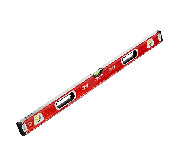 Уровень алюминиевый, магнит, фрезерованный, 3 глазка (1 зеркальный) двухкомпонентные рукоятки, 1000 мм Matrix