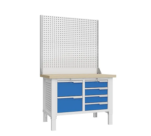 Верстак слесарный, двухтумбовый Constructor 1402.S2L4.4-2 Верстакофф ® 124471