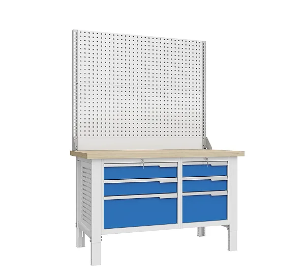 Верстак слесарный, двухтумбовый Constructor 1402.S3L3.4-2 Верстакофф ® 124470