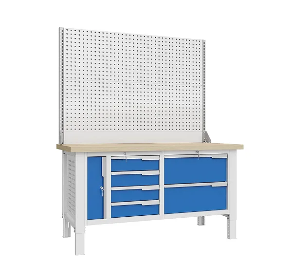 Верстак слесарный, двухтумбовый Constructor 1602.L26.5-2 Верстакофф ® 124479