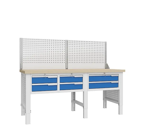 Верстак слесарный, трехтумбовый Constructor 2002.S11L1.23-1 Верстакофф ® 124158