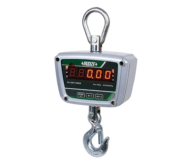 Весы цифровые 1-50 кг крановые алюминиевый корпус INSIZE 8201-50KG