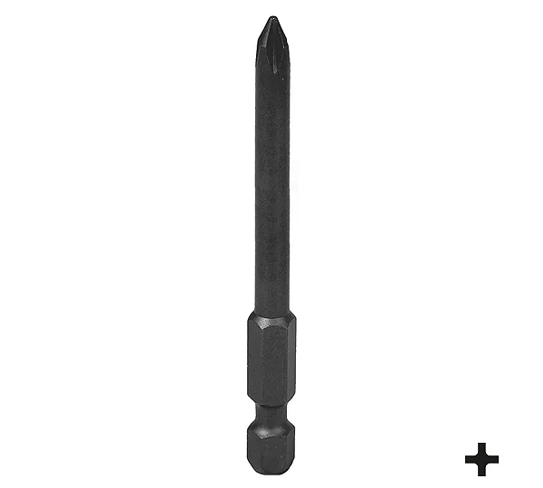 Вставка (бита) торцевая 1/4", Phillips, PH1, 70 мм, для шуруповерта KING TONY 717001P