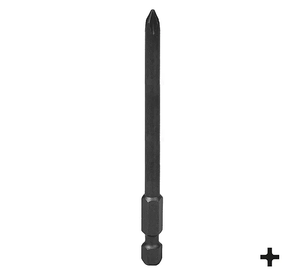 Вставка (бита) торцевая 1/4", Phillips, PH1, 90 мм, для шуруповерта KING TONY 719001P