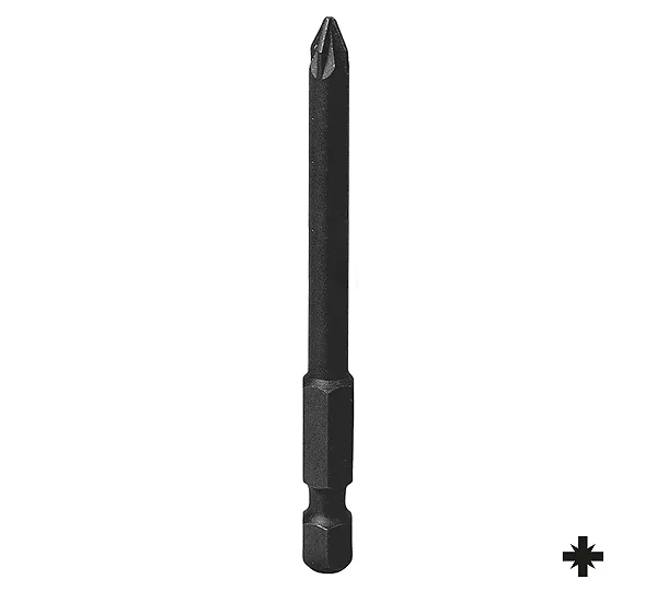 Вставка (бита) торцевая 1/4", Pozidriv, PZ1, 70 мм, для шуруповерта KING TONY 717001Z