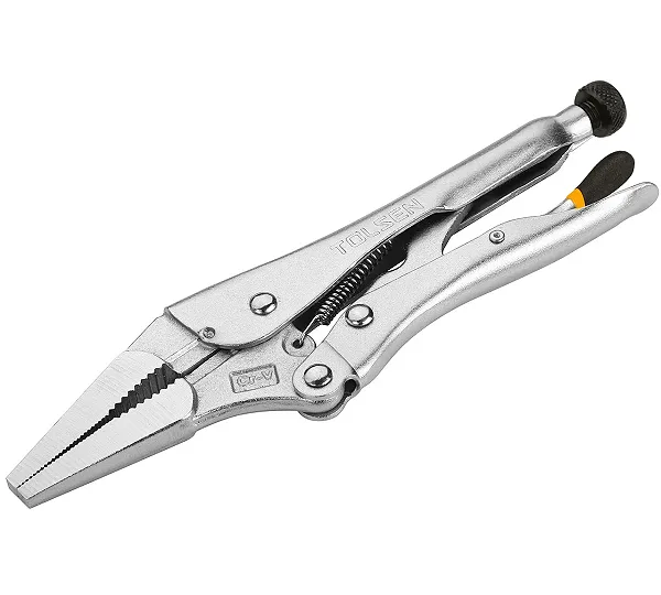 Зажим с фиксатором 230 мм, тонконосый TOLSEN TT10053