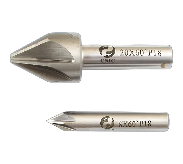 Зенковка d 10,0х18.0х50 конус 60° dхв=8мм Р18 ц/х Z=6 DIN334A CNIC