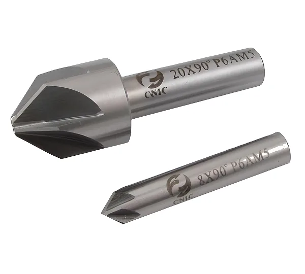 Зенковка d 6,0х4.0х42 конус 90° dхв=6мм Р6АМ5 ц/х Z=6 DIN335A CNIC